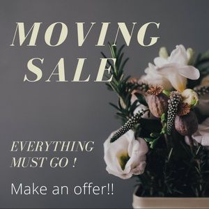 Moving sale